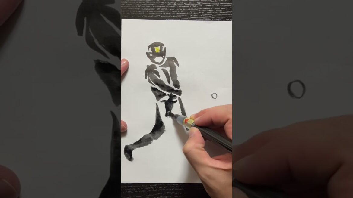 【オリックスありがとう書道アート25】絶対的守護神から逆転打‼︎ 西村凌選手 #shorts