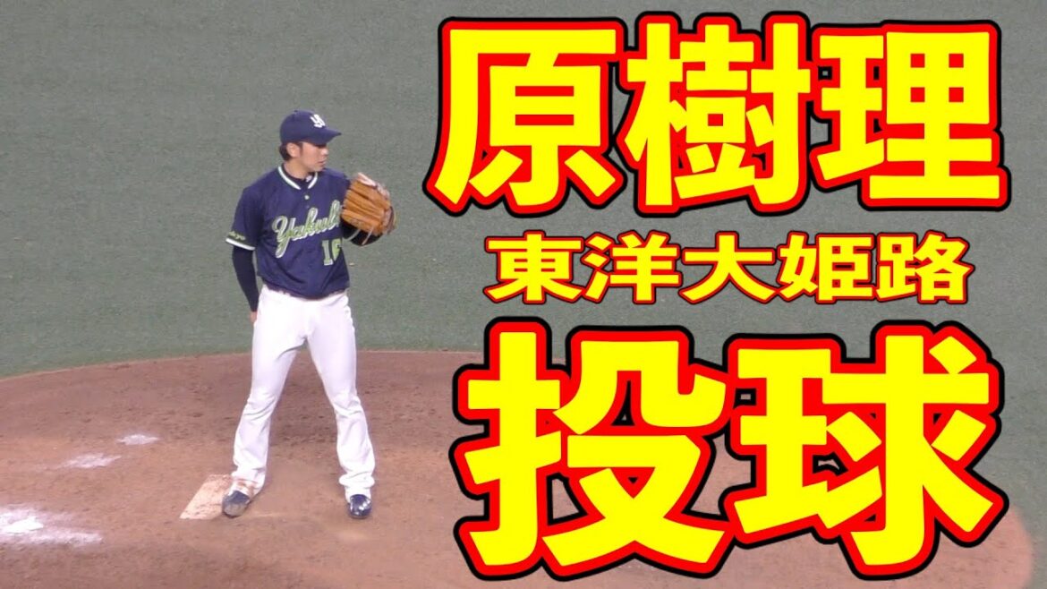 原樹理 投球 フォーム 投げ方【ヤクルトスワローズ 2020年プロ野球】