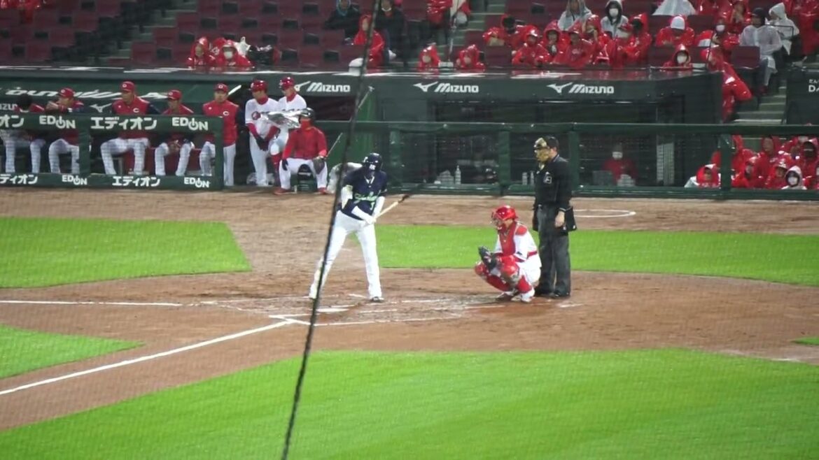 2023/4/14(金) 元山飛優 セカンドライナー 打席(3回表) vs 大瀬良大地(広島東洋カープ)