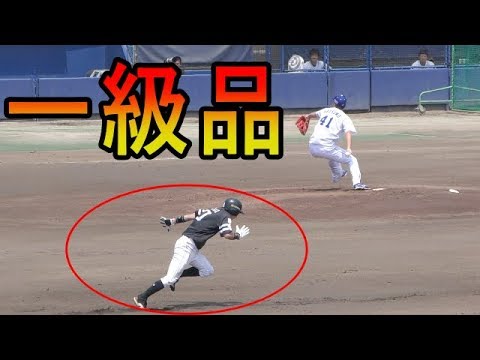 ホークスの某選手、足が速すぎる…。【中日ドラゴンズ2軍戦】