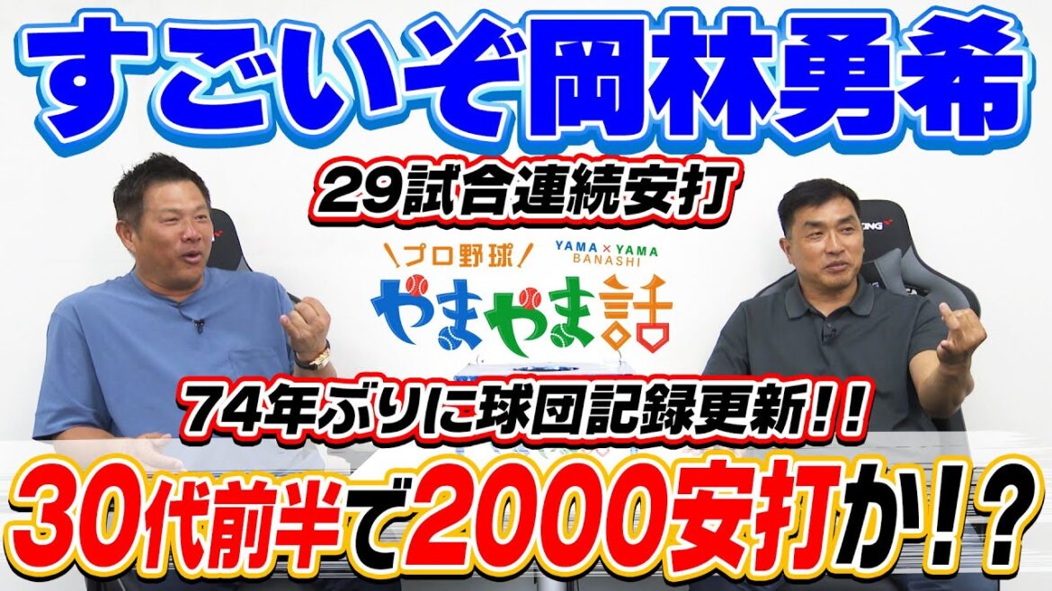 山本昌&山﨑武司 プロ野球 やまやま話「岡林勇希」