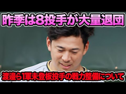 【復活からまさかの衝撃展開】渡邉雄大ら1軍未登板投手の戦力整備問題について.. 小川一平がトミージョン手術を受けていた件について【阪神タイガース】