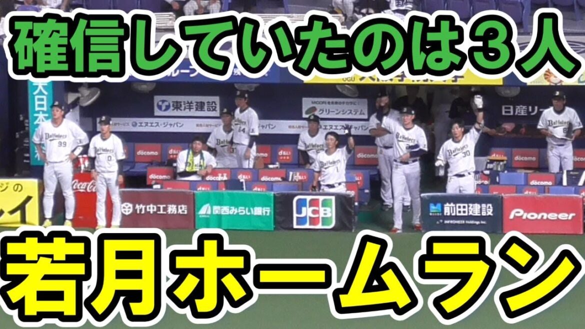 【虎の子の1点】若月健矢 山﨑福也の10勝目につなげる決勝先制ホームラン【埼玉コンビ】