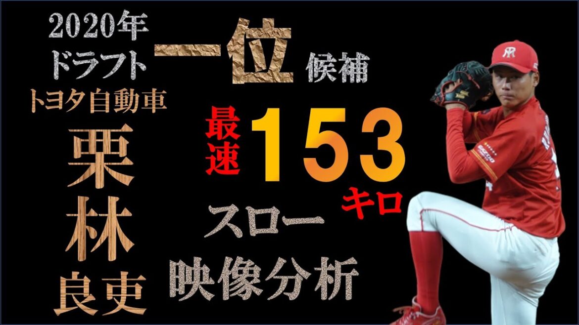 【ドラフト2020広島一位】栗林良吏の球質分析&投球フォーム【スロー撮影】