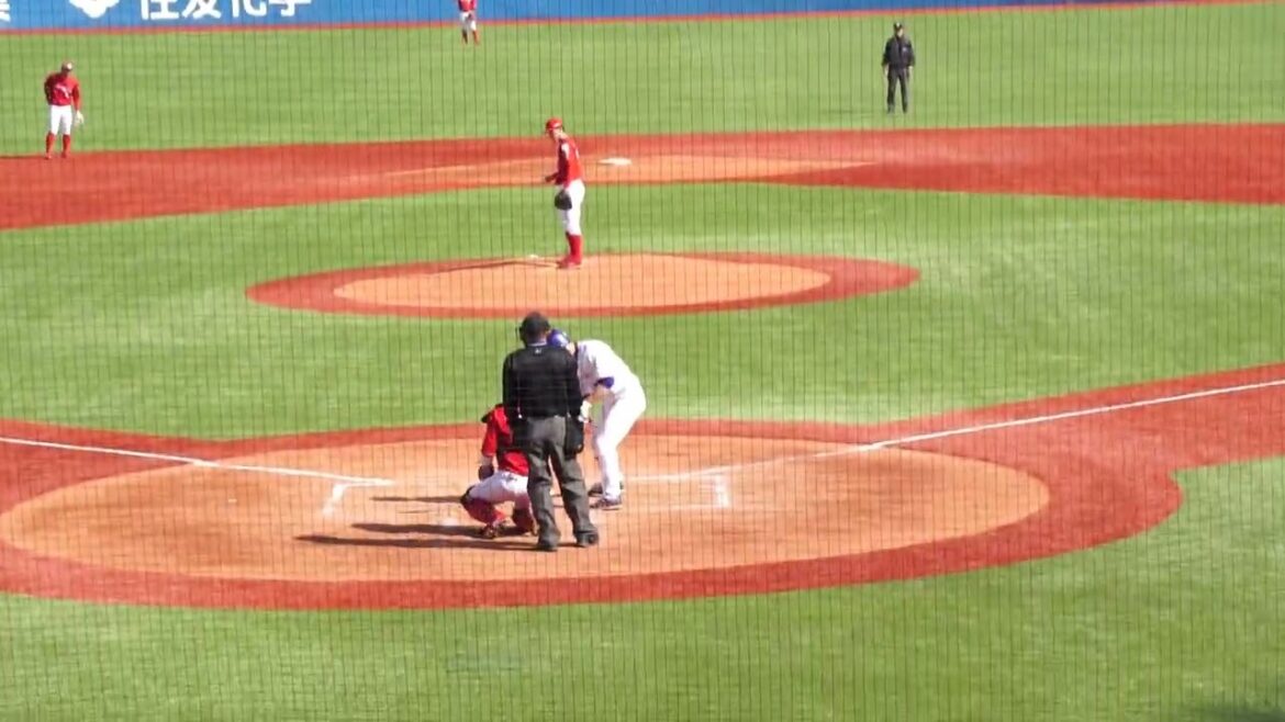 2023/3/7(火) 渕上佳輝(トヨタ自動車) vs 山口翔大(東京ガス) キャッチャーファウルフライ