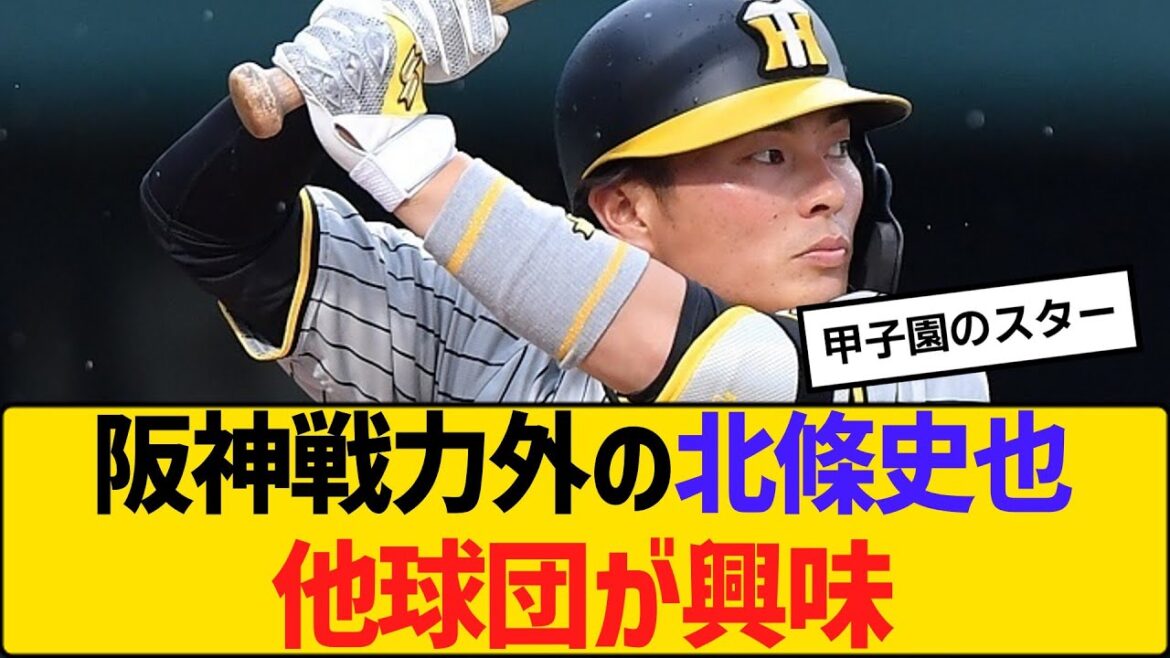 阪神戦力外の北條史也に他球団が興味 【2ch】【5ch】【反応】