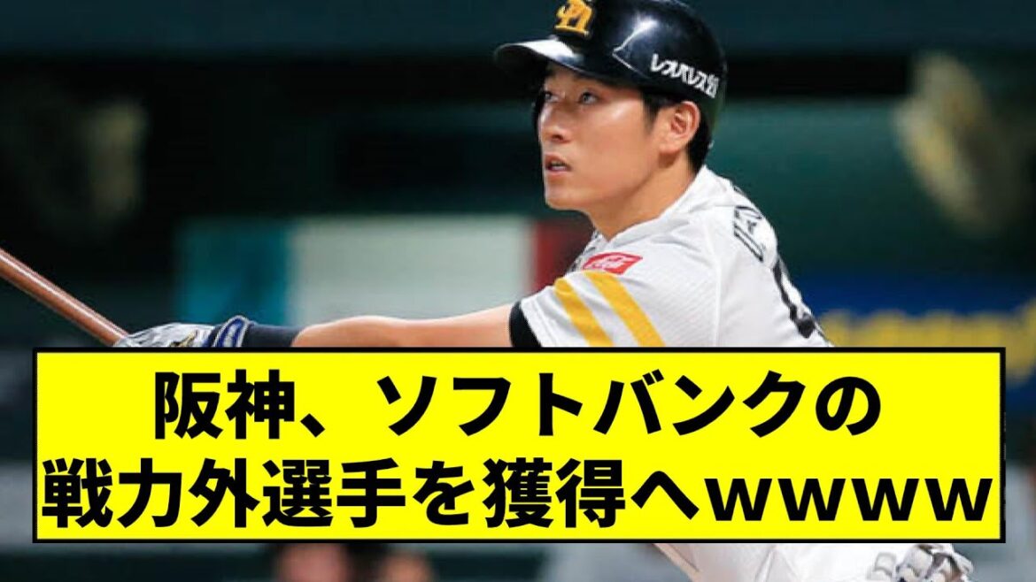 【阪神】ソフトバンクの戦力外選手を獲得へwwwwwwwww【2chスレ】