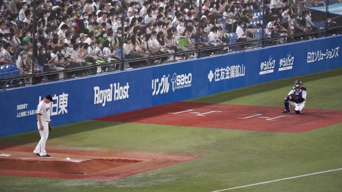 2022/9/9(金) ブルペン投球(8回裏) S.マクガフ(東京ヤクルトスワローズ) Scott McGough