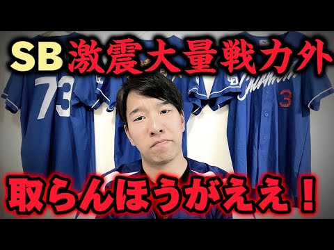 【冬の訪れ】ホークス大量の戦力外に中日ファン「獲得しろ」の声が多いが果たして正解なのか?