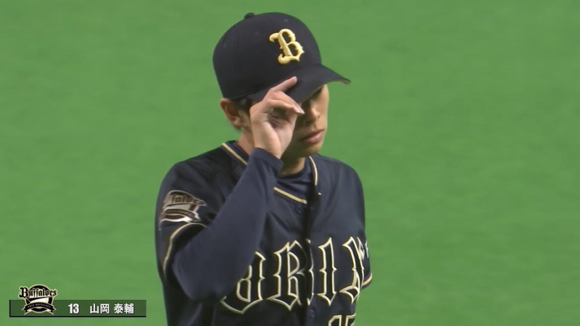 B山岡 キレッキレの9回1失点で13勝目!!
