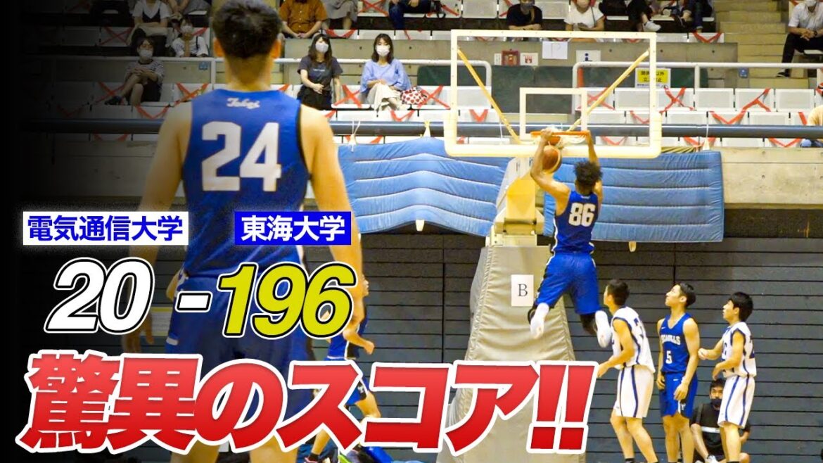 【バスケ】1試合で196点..!インカレ王者・東海大は一瞬も手を抜かない。