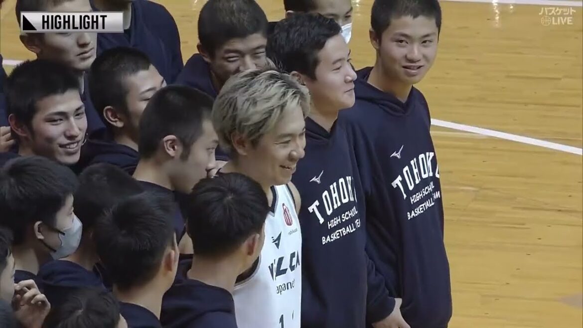 長崎・馬場雄大 驚愕のブザービーターダンク炸裂!この試合20得点の荒谷裕秀は母校の生徒とパチリ!!【BLG】仙台vs長崎 | B1 第8節 GAME2(2023.11.12)