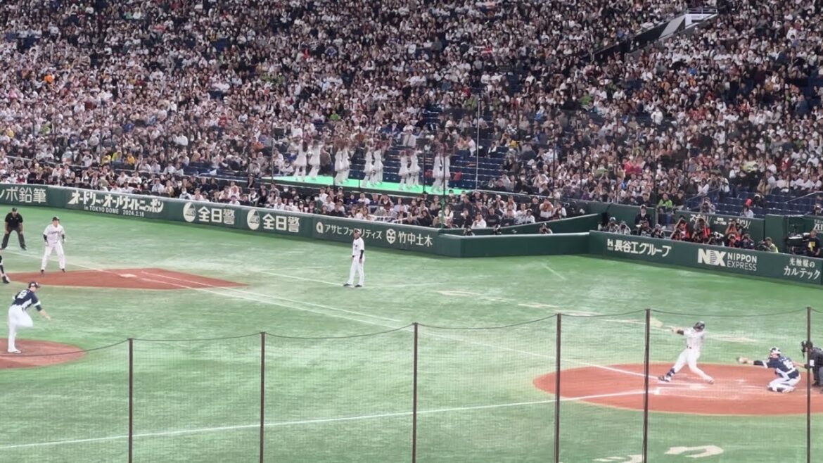 坂倉将吾 延長タイブレーク 同点のセンター犠牲フライ!【日本vs韓国】アジアプロ野球チャンピオンシップ決勝戦 2023/11/19