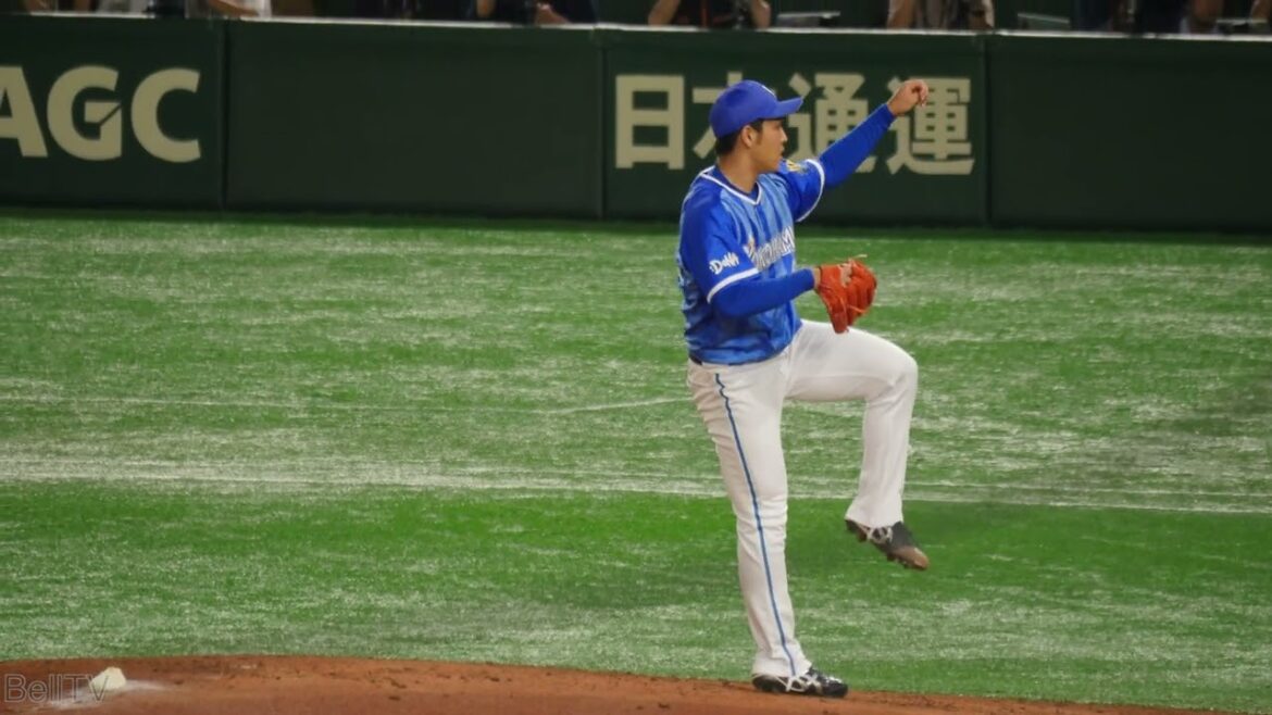 横浜DeNAベイスターズ（現役ドラフトで楽天へ） 櫻井周斗 投球フォーム（スローモーション）