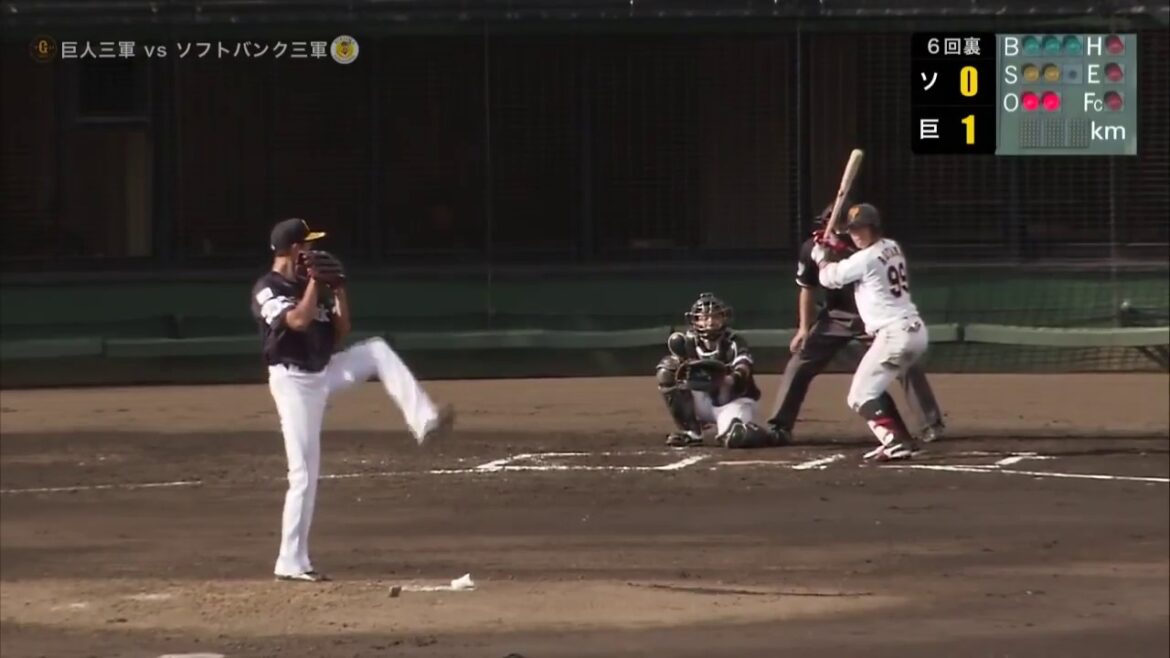 2018/09/18 吉住晴斗 椎野新 全投球  G - H 3軍交流戦