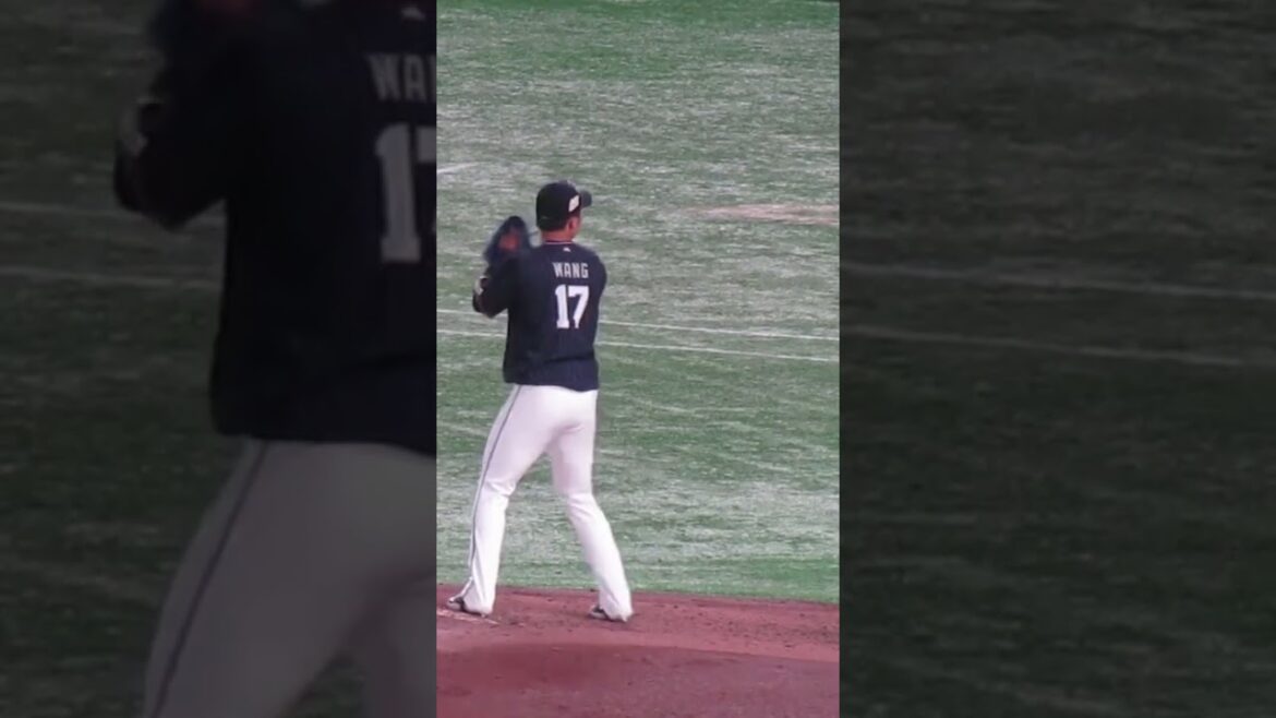 【野球選手フォーム集】台湾代表 王彥程ワン・イェンチェンの投球フォーム〜アジアチャンピョンシップ2023年11月18日