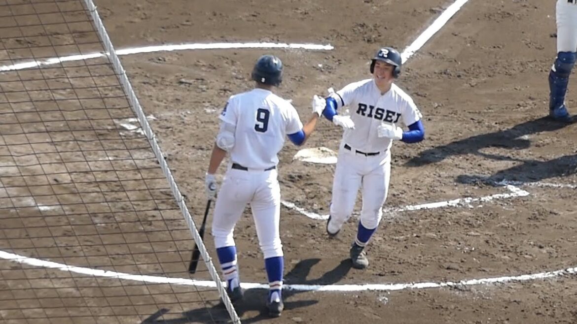 履正社 小深田大地 ホームラン(大阪桐蔭戦/2018秋季大阪大会 決勝戦)