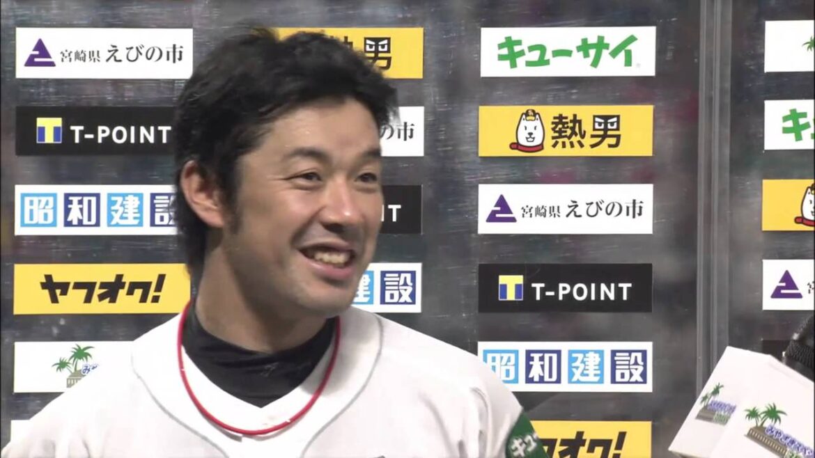 ソフトバンクホークス 高谷裕亮 ヒーローインタビュー ソフトバンクホークス 高谷裕亮 ヒーローインタビュー