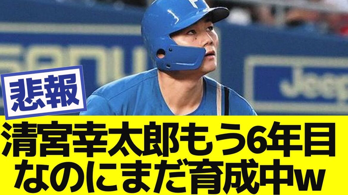 清宮幸太郎もう6年目なのにまだ育成中w