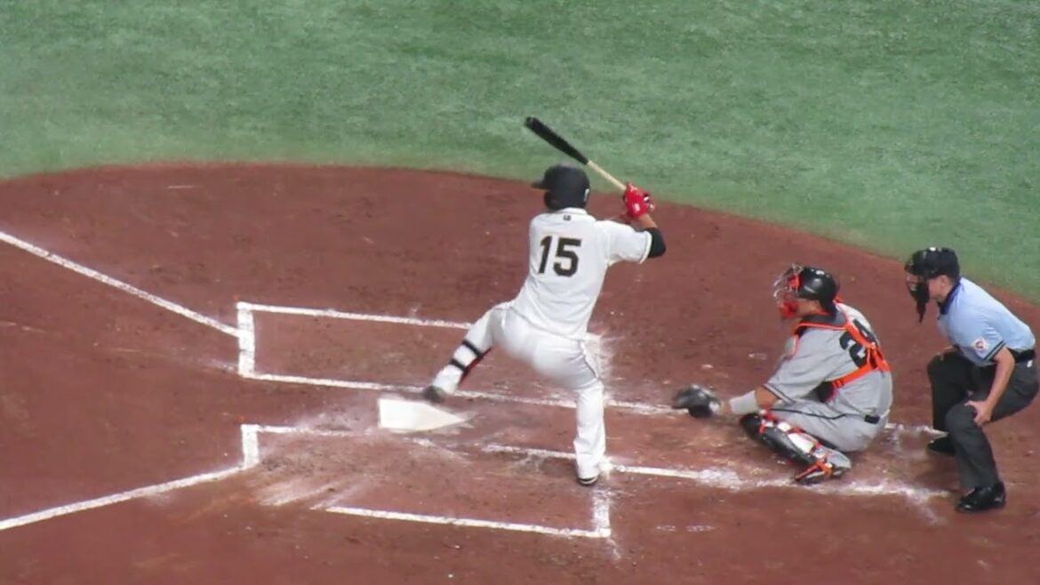 強打者のソレ 西純矢のバッティングフォーム＜読売ジャイアンツ対 阪神タイガース 2023年8月8日＞