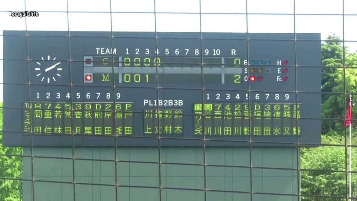 勝又-谷川連続タイムリーヒット　23.5.5（二軍）千葉ロッテ対読売ジャイアンツin柏の葉