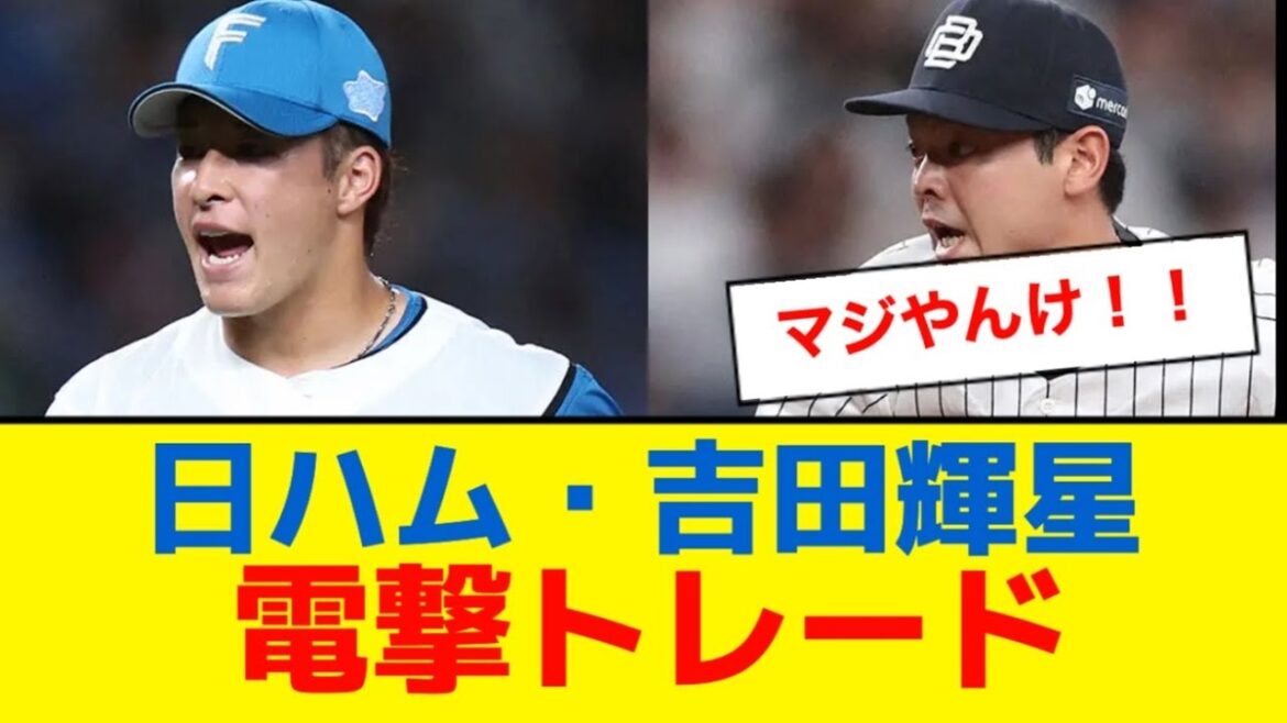 日ハム・吉田輝星が電撃トレード！！【なんJ】【5ch】