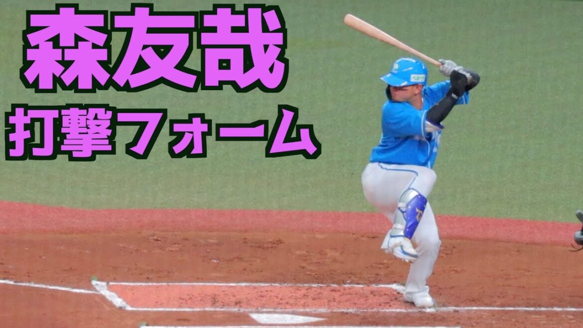 森友哉 バッティングフォーム(スローあり)