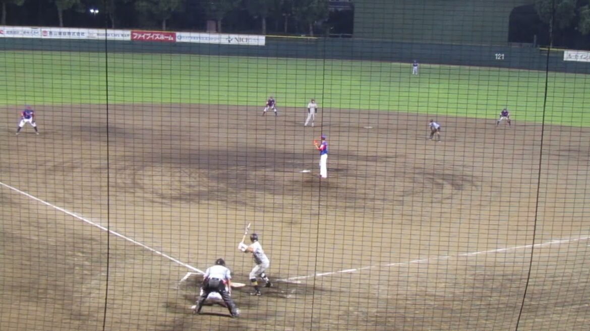 ヒートベアーズ手塚 俊二〜ピンチで巨人 伊藤海斗を打ち取る