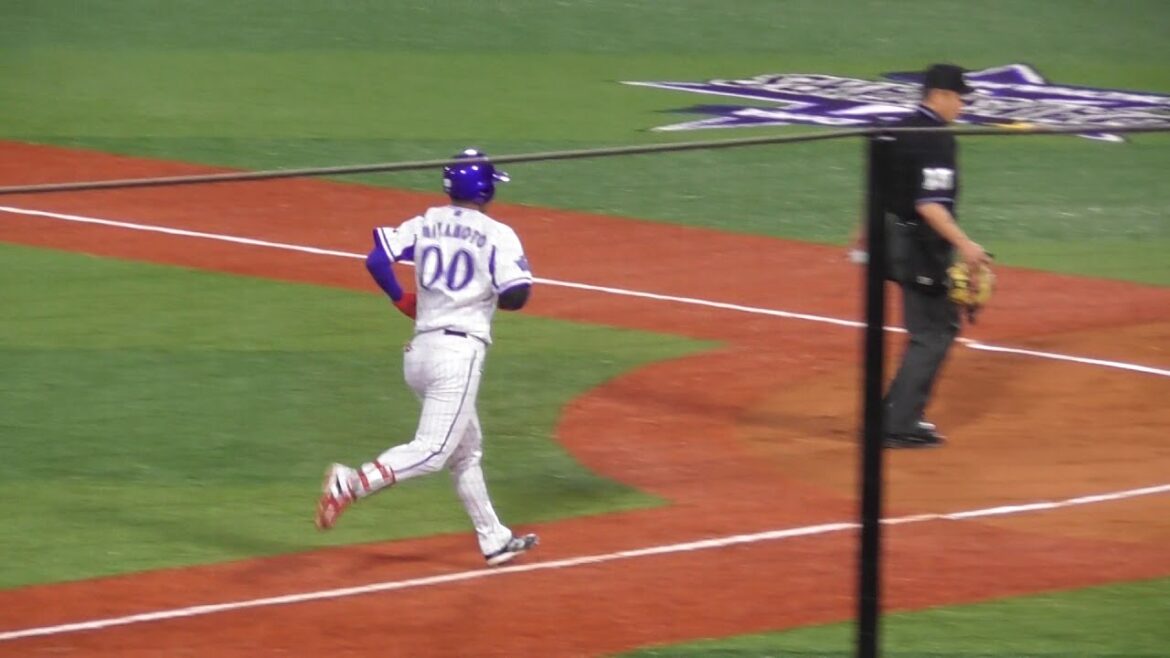 2018年4月26日 横浜DeNA － 広島東洋 宮本 秀明選手 第2号 ソロホームラン（打球追えず）【Yokohama db専用動画複製・転用禁止】