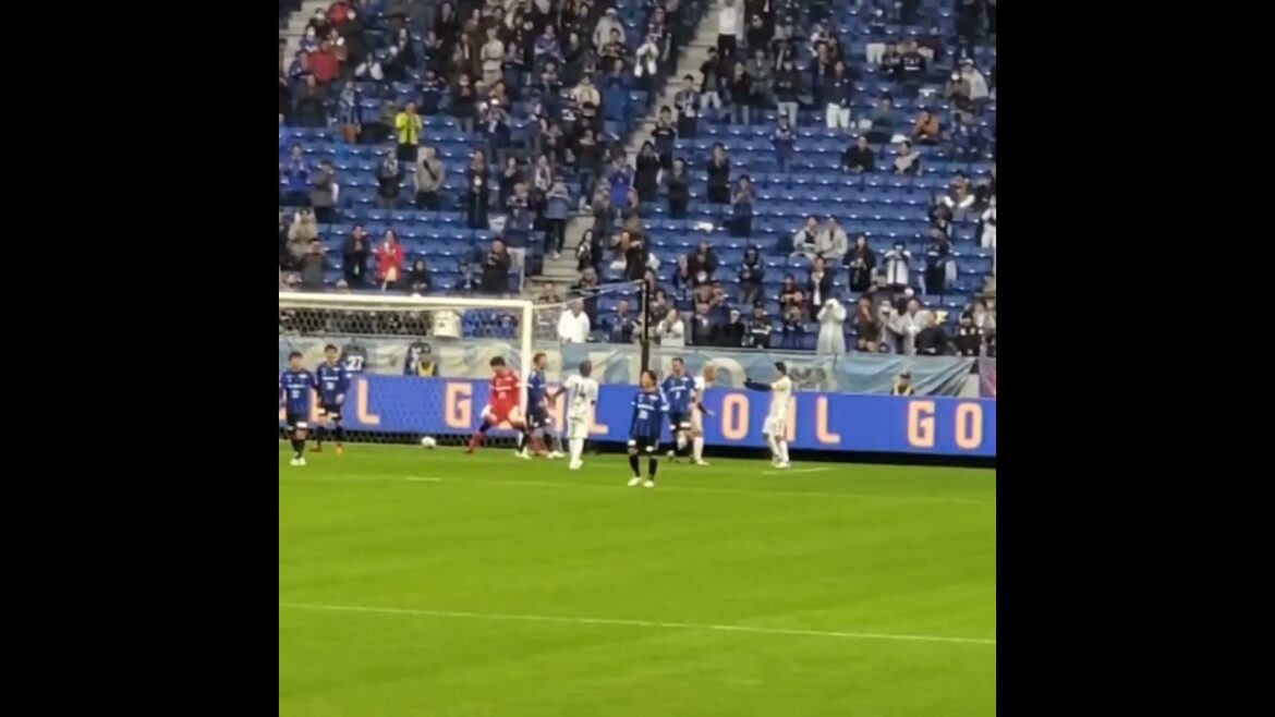 20231216　ゴールを決める #本田圭佑 本田△　#shorts@パナソニックスタジアム吹田 市立吹田スタジアム