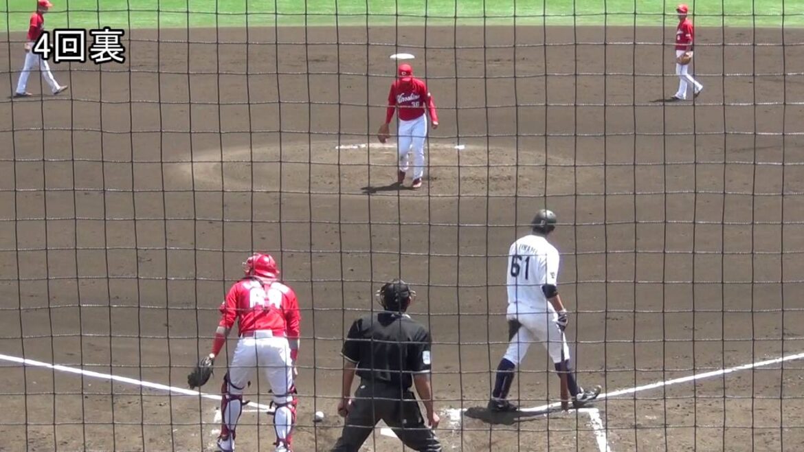 オリックスバファローズvs広島カープ ウエスタンリーグ 20160623 先発 吉田凌-塹江