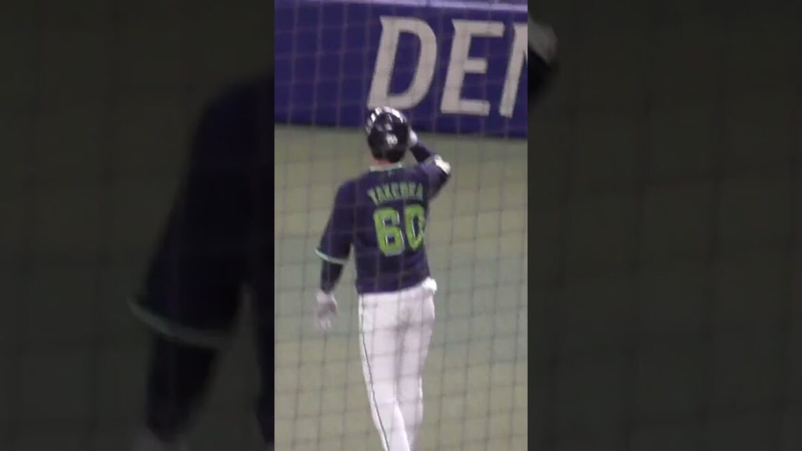 川端 慎吾 の 代走　武岡 龍世　#東京ヤクルトスワローズ　#shorts