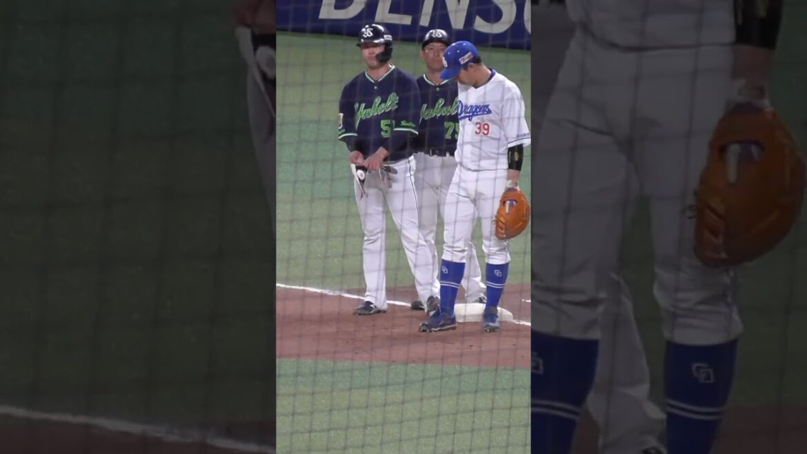 濱田 太貴・森岡 良介（#東京ヤクルトスワローズ）、宇佐見 真吾（#中日ドラゴンズ）　#shorts