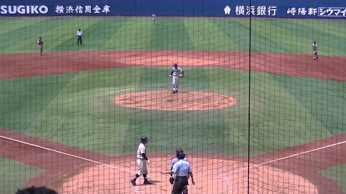 【慶應義塾 津留崎大成】夏季準々決勝vs桐蔭学園 伊勢裕行 第3打席