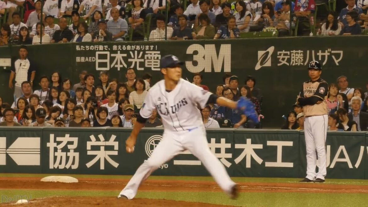 松本航 投球フォーム 埼玉西武ライオンズ