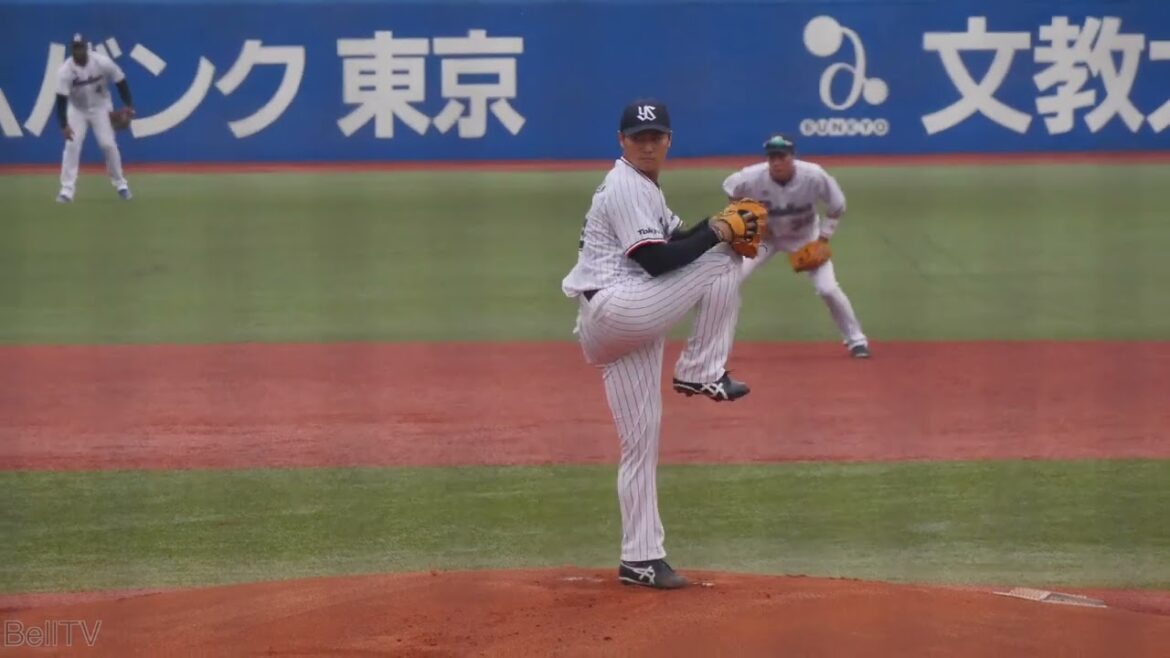 寺島成輝 投球フォーム 東京ヤクルトスワローズ