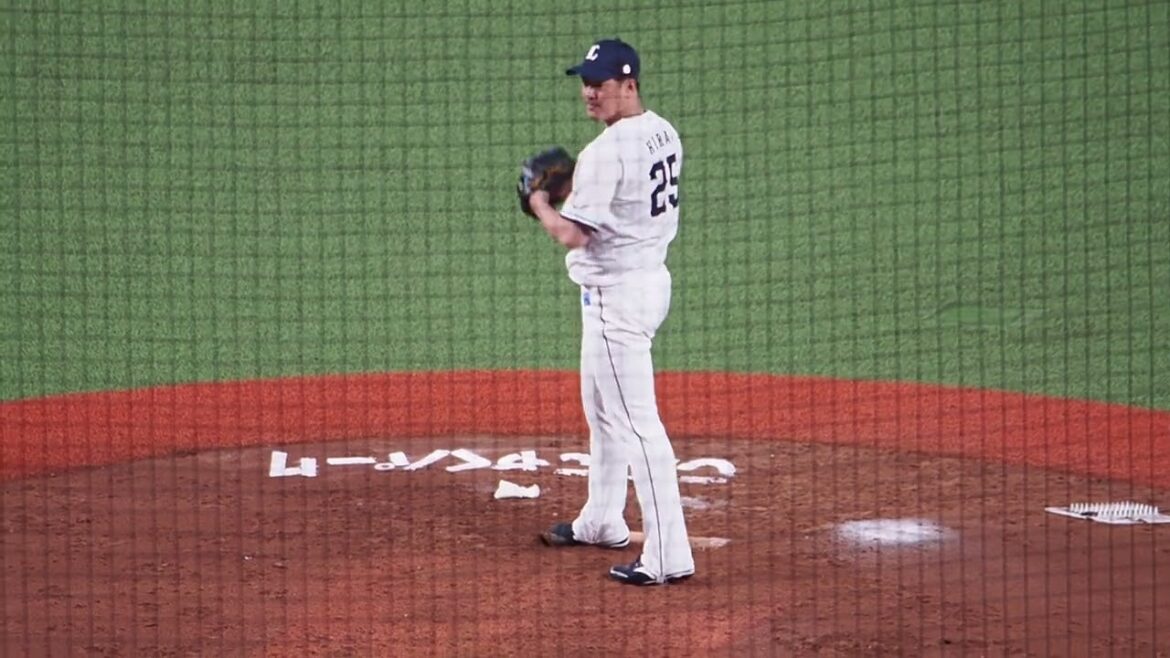 2023.06.09 埼玉西武-東京ヤクルト(ベルーナドーム) 平井克典 投球シーン