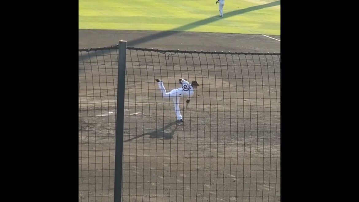 20220930　#戸田懐生　#投球練習　#shorts　#読売ジャイアンツ　#巨人 　#投球フォーム @読売ｼﾞｬｲｱﾝﾂ球場［ﾌｧｰﾑ ｲｰｽﾀﾝ･ﾘｰｸﾞ］G球場