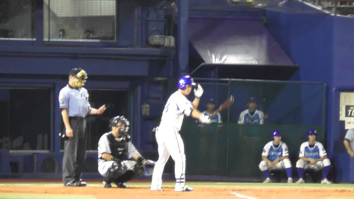 2015年8月7日 横浜DeNA－阪神 山下幸輝選手 タイムリーヒット Yokohama db専用動画 無断複製・転用 禁止