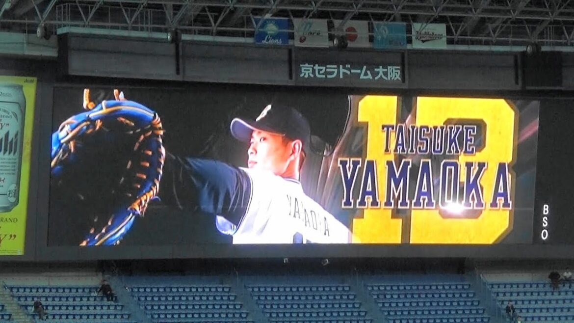 【2019年シーズン】オリックス・バファローズ　山岡泰輔投手　登場演出PV