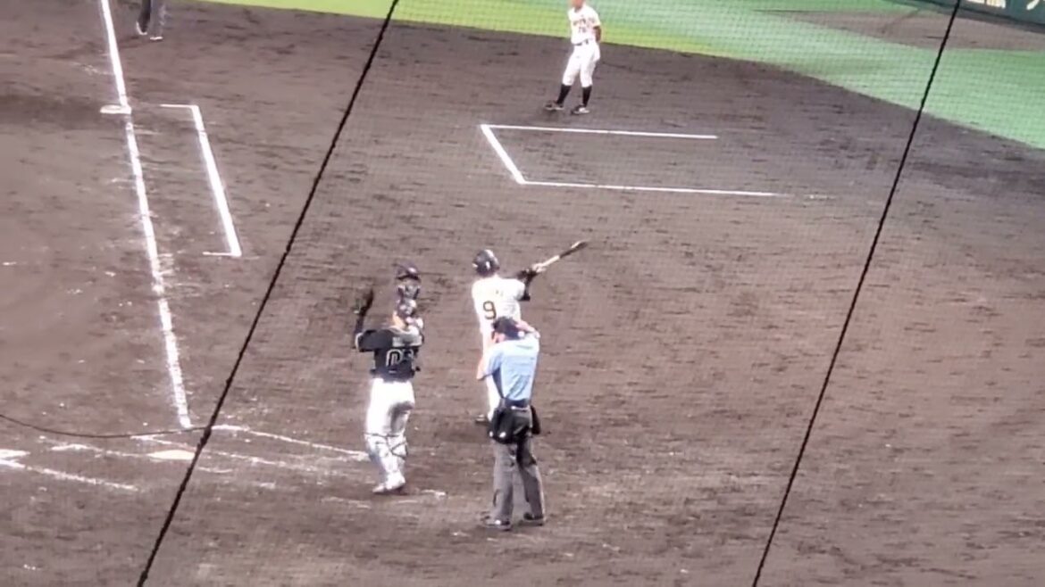 20230630　髙山俊 奇数打席の登場曲【｢MASCARA｣／XG】　5回ｳﾗ第3打席　阪神ﾀｲｶﾞｰｽ2軍　高山俊@阪神甲子園球場［ｳｴｽﾀﾝ･ﾘｰｸﾞ 2軍戦］