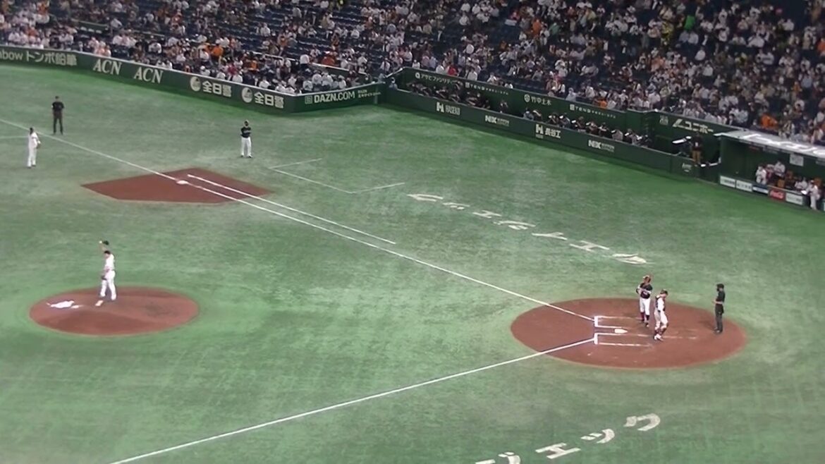 明石 健志コンパクトにヒットを放つ 【交流戦 読売ジャイアンツ対 福岡ソフトバンクホークス2022年6月2日】