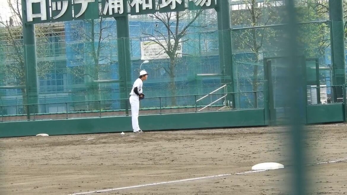 19.4.11　古谷が実戦形式登板　打者和田　ロッテ浦和