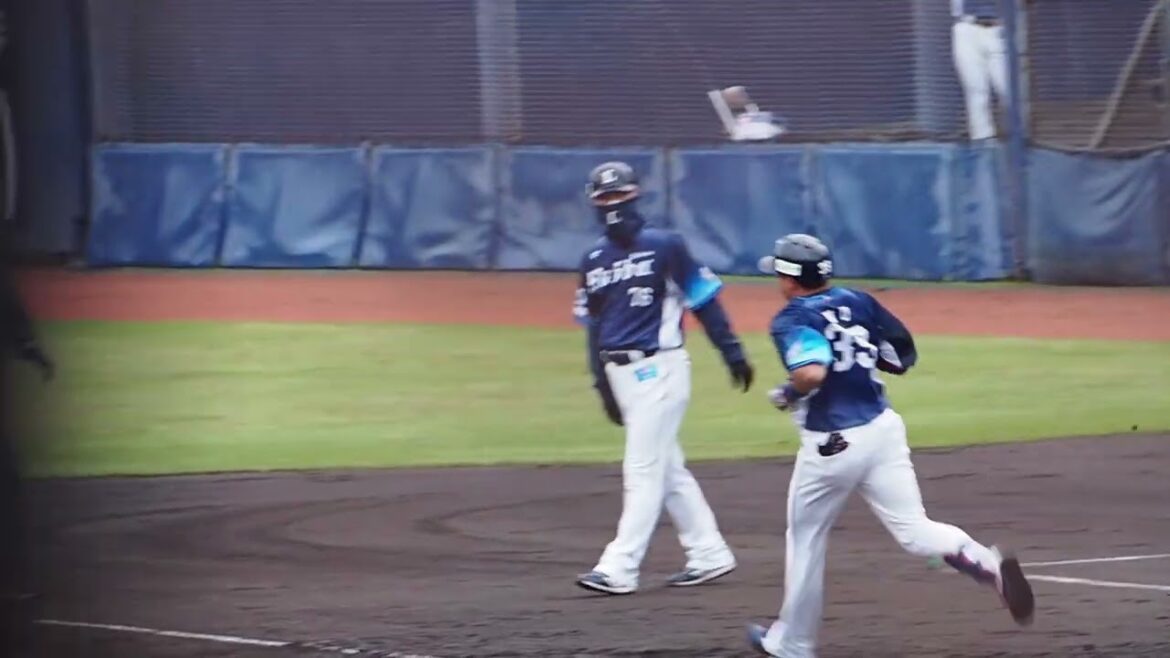 2023.04.08 北海道日本ハム-埼玉西武(鎌ヶ谷スタジアム) 呉念庭 打席シーン