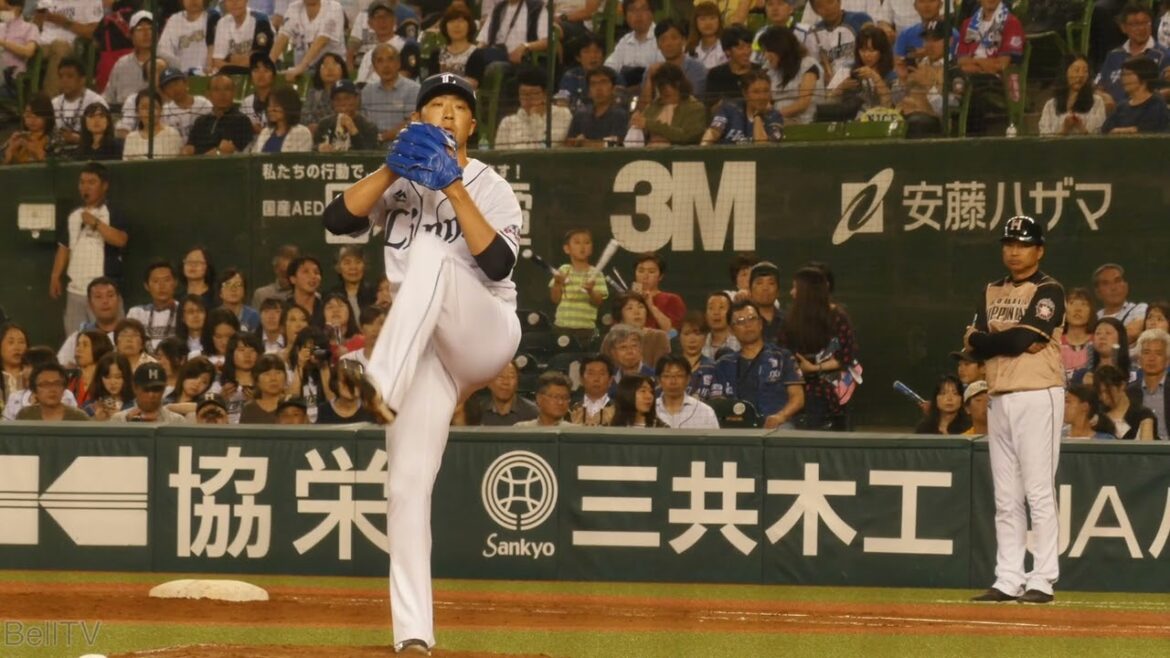 松本航 投球フォーム（スローモーション） 埼玉西武ライオンズ