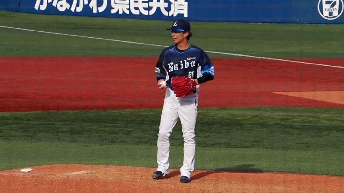 2023.03.04 横浜DeNA-埼玉西武(横浜スタジアム) 森脇亮介 投球シーン