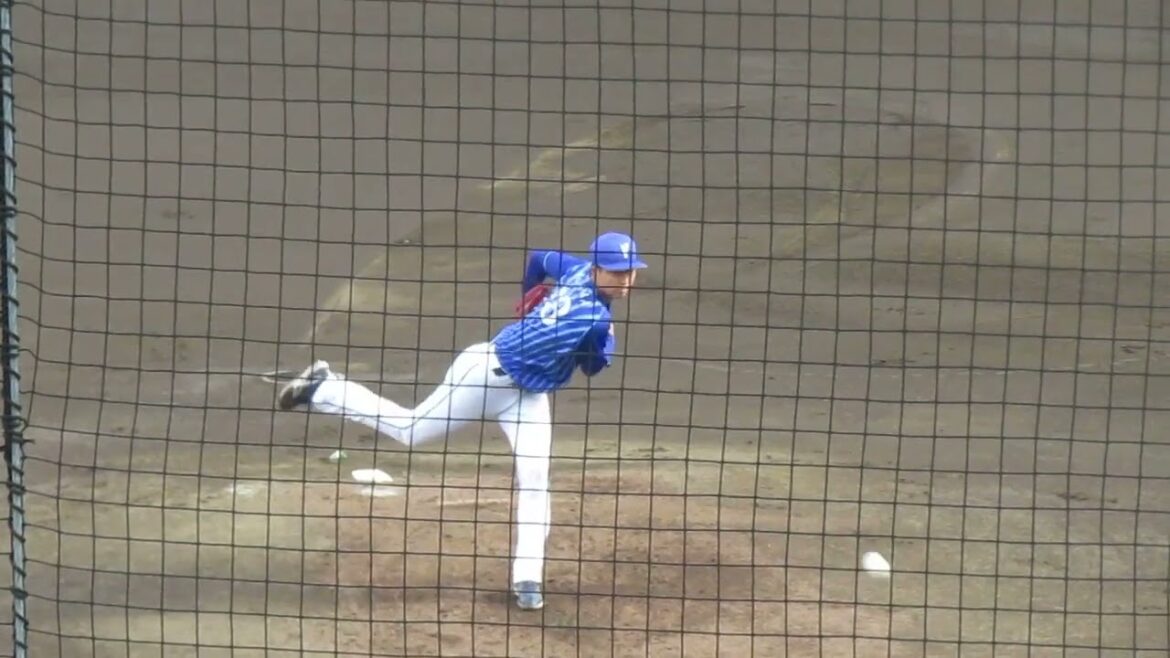 【スローで見る】ベイスターズ京山 将弥の投球フォーム2021年7月30日