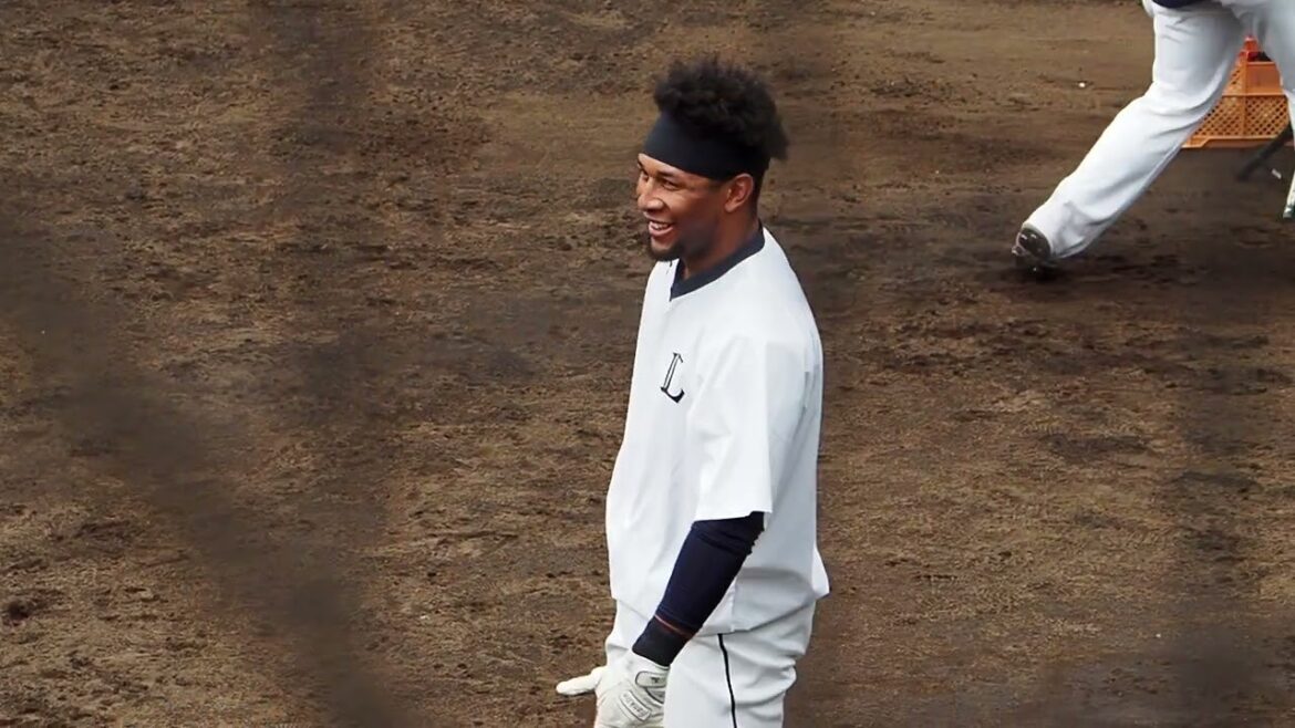 2023.03.05 読売-埼玉西武(ジャイアンツ球場) ジョセフ トスバッティング