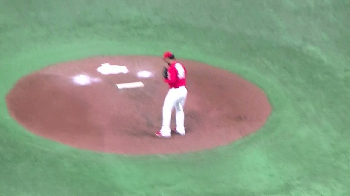 坂本勇人を三振にとるコルニエル 【読売ジャイアンツ 対 広島カープ2021年6月29日】