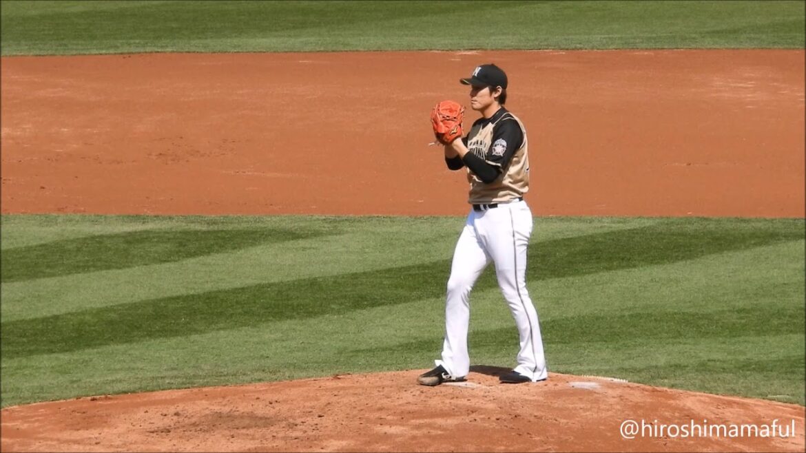2018.03.14 北海道日本ハムファイターズ 高梨裕稔 ピッチングフォーム